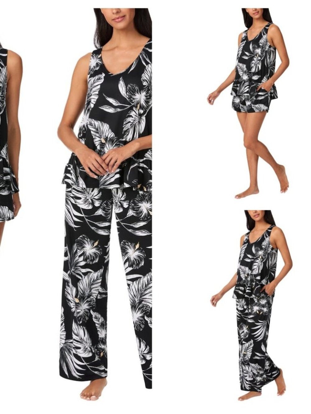 Tommy Bahama Women's 3-piece Pajama Set
